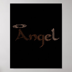 Póster Mujeres Angel Color del mes de la historia negra H