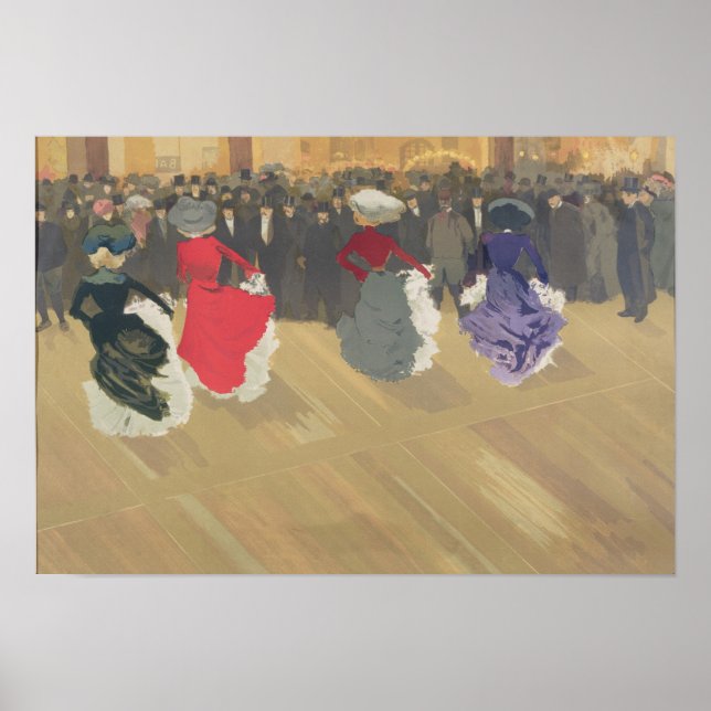 Póster Mujeres bailando canas (Frente)