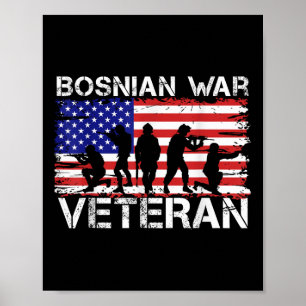 Póster Mujeres bosnias veteranas de guerra