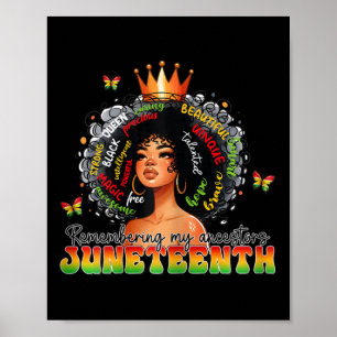 Póster Mujeres Camisetas del 19 de junio celebran la libe