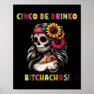Póster Mujeres Cinco De Mayo Fiesta Cinco De Mayo