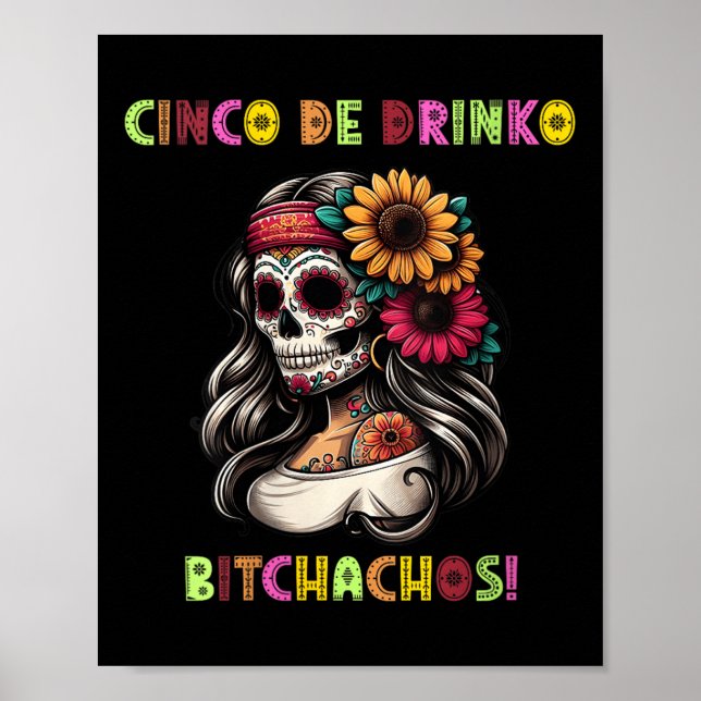 Póster Mujeres Cinco De Mayo Fiesta Cinco De Mayo (Frente)