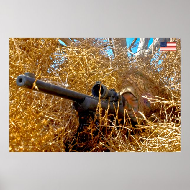 PÓSTER MUJERES COMBATIENTES DE EE. UU. (Frente)