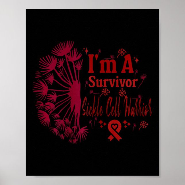 Póster Mujeres con anemia falciforme (Frente)