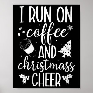 Póster Mujeres Con Café Y Campeón; Navidades Saludan Navi