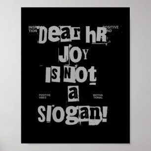 Póster Mujeres Con Trabajo Gracioso Querido Hr, La Alegrí