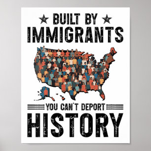 Póster Mujeres Construidas Por Inmigrantes No Puedes Dert