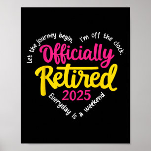 Póster Mujeres Corazales Jubiladas Oficialmente 2025