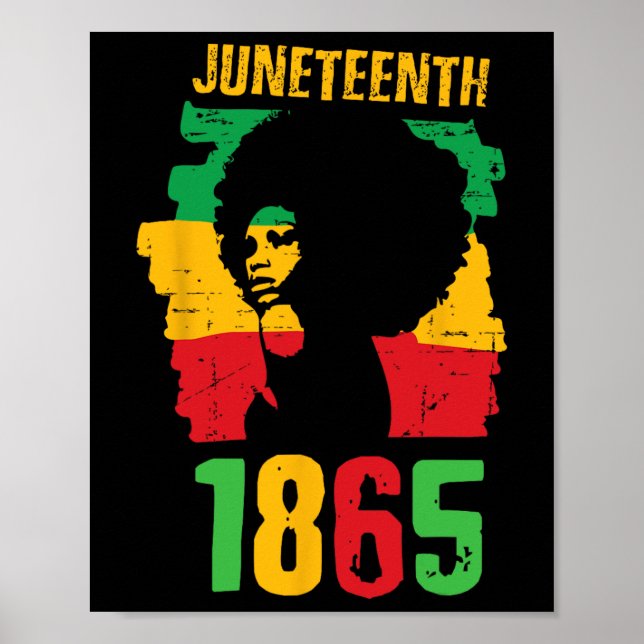 Póster Mujeres de 1865 celebran el Día de la Libertad en  (Frente)