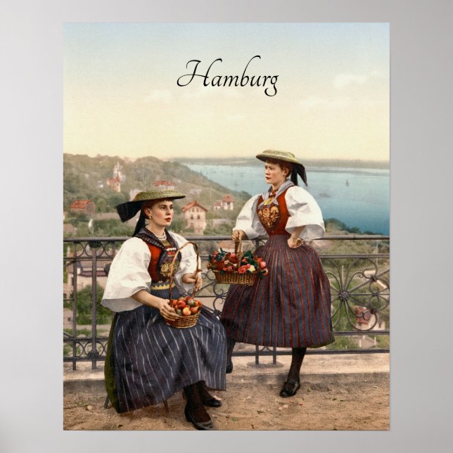 Póster Mujeres de Hamburgo (Frente)