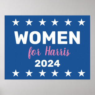 Póster Mujeres De Harris 2024