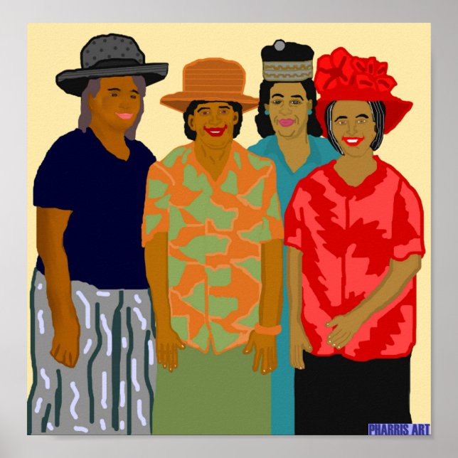 Póster Mujeres de la iglesia (Frente)