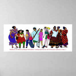 Póster Mujeres de la POSTER Mundial - 1