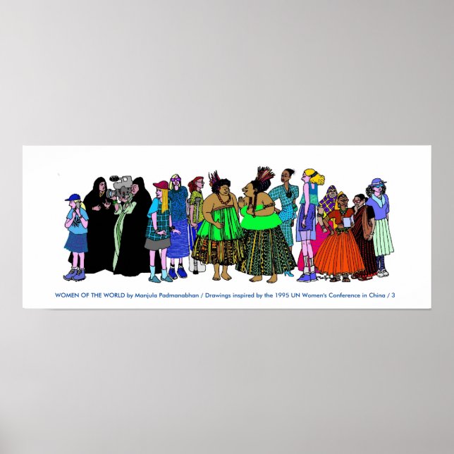 Póster Mujeres de la POSTER Mundial - 3 (Frente)