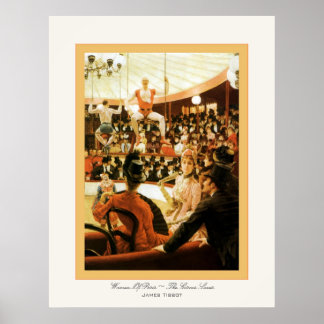 Póster Mujeres De París ~ El Amante Del Circo ~ James Tis