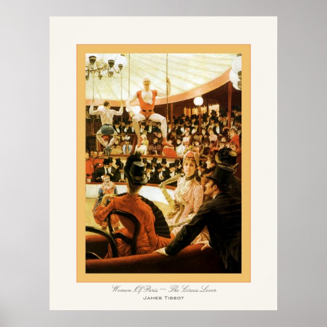 Póster Mujeres De París ~ El Amante Del Circo ~ James Tis (Frente)