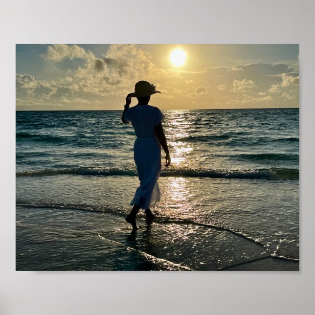 Póster Mujeres de playa (Frente)