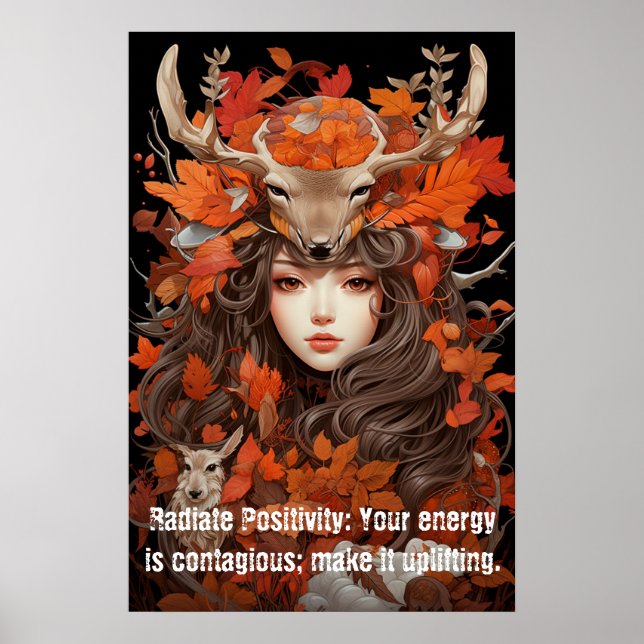 Póster Mujeres del bosque: Elevando la energía (Frente)