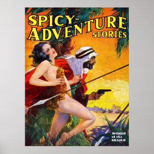Póster Mujeres del jeque