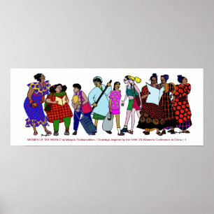 Póster Mujeres del POSTER del mundo - 1