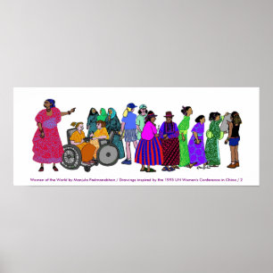 Póster Mujeres del POSTER del mundo - 2