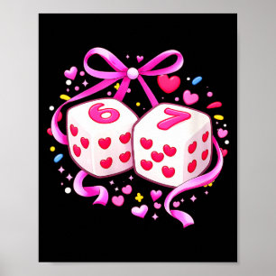Póster Mujeres divertidas Preppy 67 San Valentín Seis Sie