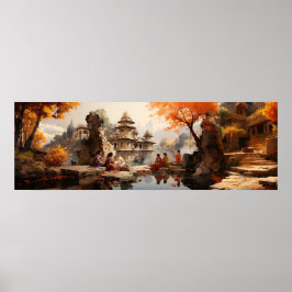 Póster Mujeres en la finca de verano de Raja - Ultra anch