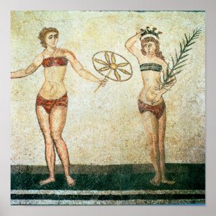 Póster Mujeres en los 'bikinis