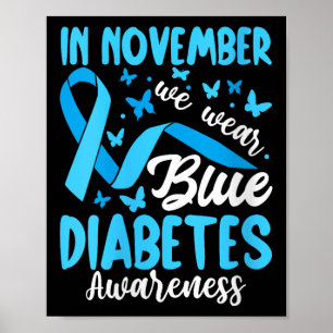 Póster Mujeres En Noviembre Usamos Conciencia Sobre La Di