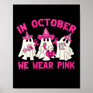 Póster Mujeres En Octubre Usamos Mammo Rosa Tech Life Bre
