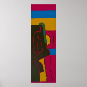 Póster Mujeres en rosa