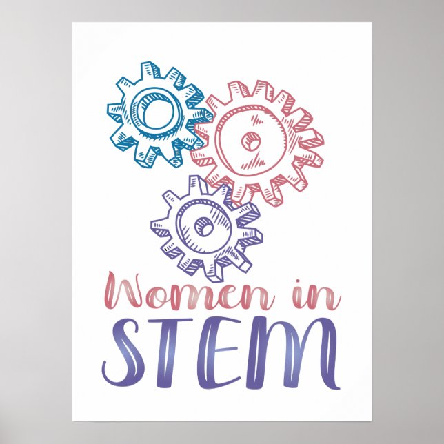 Póster Mujeres en STEM (Frente)