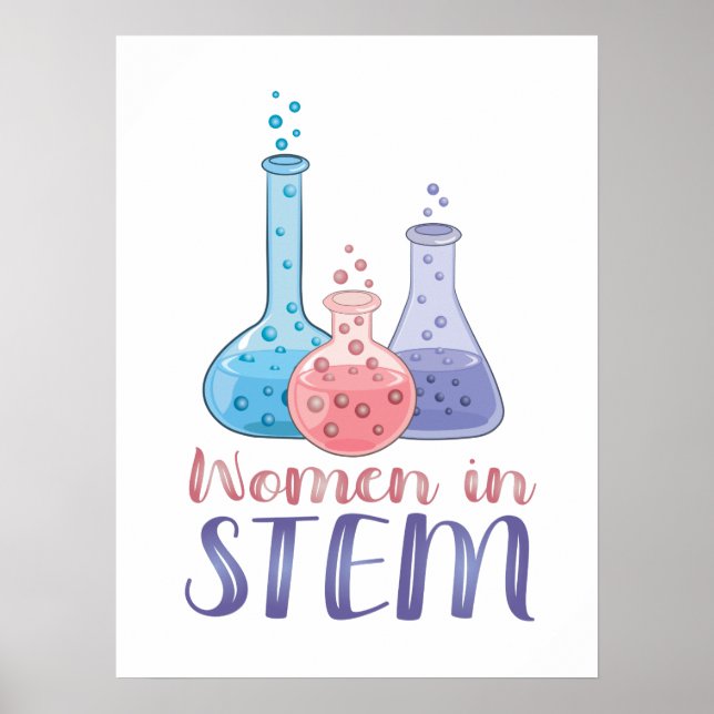 Póster Mujeres en STEM (Frente)