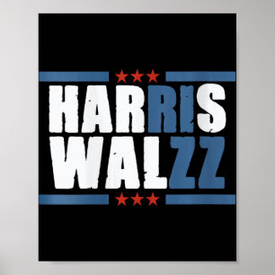 Póster Mujeres Harris Wz Rizz Graciosa Votación Kamala Pr