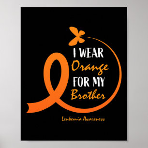 Póster Mujeres Hombres Con Las Que Uso Naranja Para Mi He