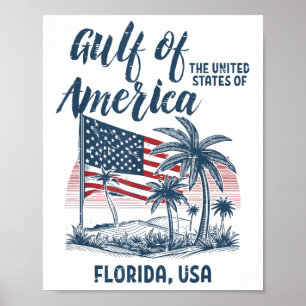 Póster Mujeres Hombres Del Golfo De Estados Unidos Florid