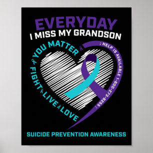 Póster Mujeres Hombres Prevención de Problemas Suicidio A