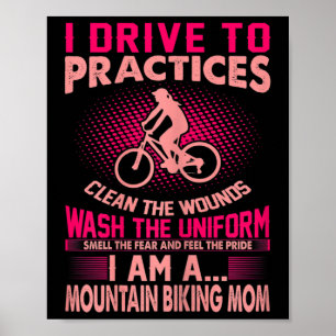 Póster Mujeres Huelen Miedo Sienten Orgullo En Bicicleta 