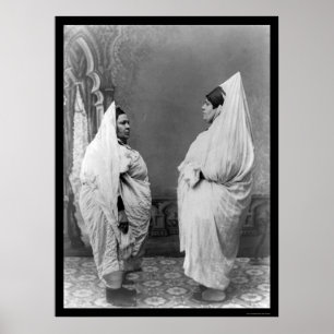 Póster Mujeres judías tunecinas 1920
