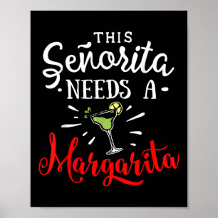 Póster Mujeres Que Esta Señorita Necesita Un Cinco Margar