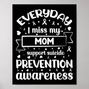 Póster Mujeres Todos Los Días Extraño A Mi Mamá Apoyo El