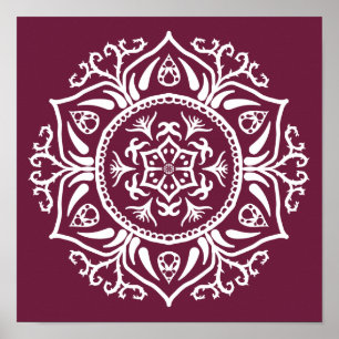 Póster Mulberry Mandala