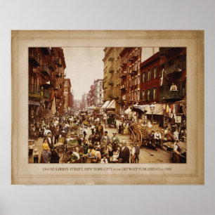 Póster MULBERRY STREET, POSTER de NYC