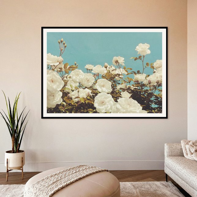 Póster Multi Roses Floral Garden Photo Art Print Poster (Subido por el creador)