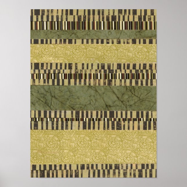 Póster Multipatterned Panel Painting (Frente)
