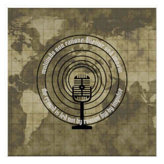 Póster Multitud liderada por Impulse Cita Latina