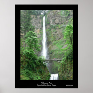 Póster Multnomah Falls Poster