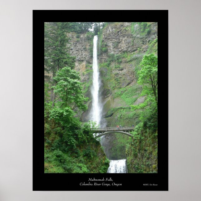 Póster Multnomah Falls Poster (Frente)