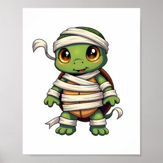 Póster Mummy Turtle