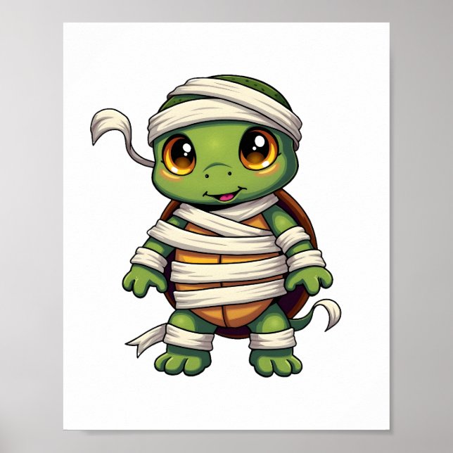 Póster Mummy Turtle (Frente)
